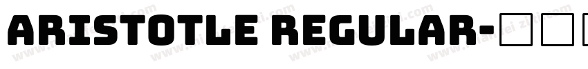 ARISTOTLE Regular字体转换
